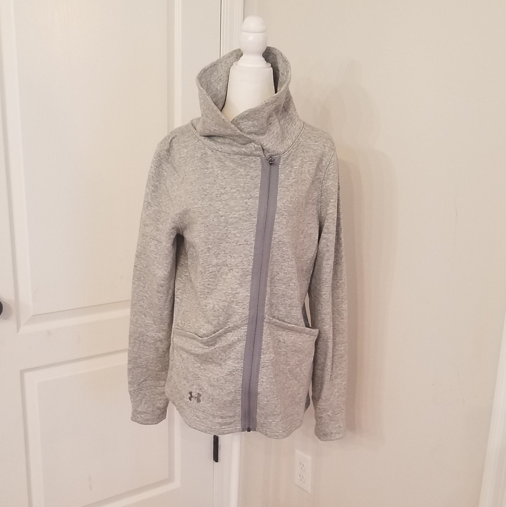 Under Armour zip up high collar jacket
